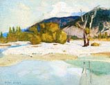 Creek in South France